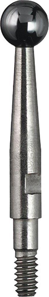 Messeinsatz Ø 3 mm Länge 11,8 mm Kugel M1,6 Hartmetall Fühlhebelmessgerät