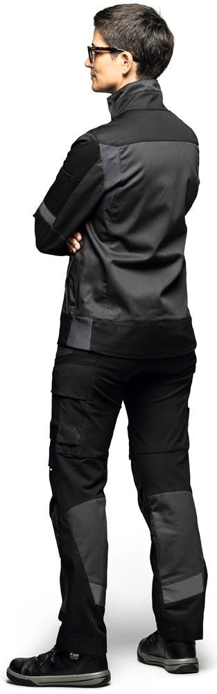 Arbeitshose elastisch LEO, oliv-schwarz Gr. 98