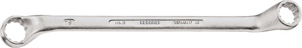 Doppelringschlüssel 2 19 x 24 mm 305 mm tief gekröpft