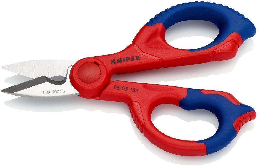 Elektriker-/Handwerkerschere Länge 155 mm 2-K.-Hüllen Elektriker-/Handwerkerschere Länge 155 mm 2-K.-Hüllen