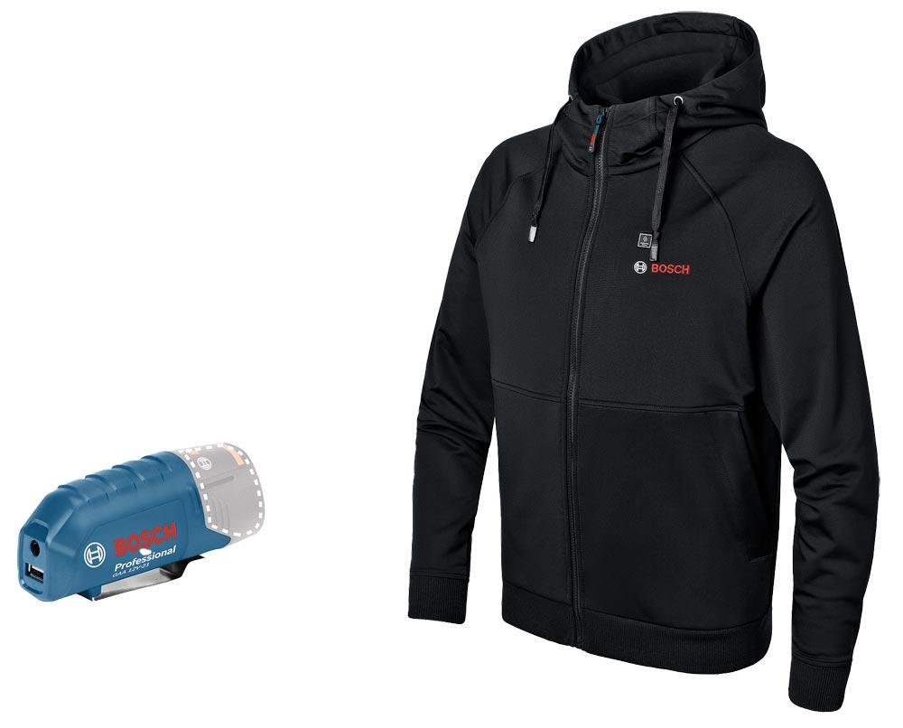 BOSCH Beheizbare Softshell-Jacke GHH 12 + 18 V XA Gr. M