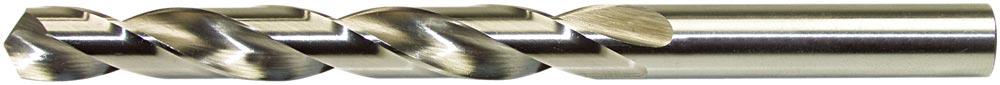 FACTOR-PL HSS-G-Spiralbohrer DIN 338, geschl., blank, Kreuzanschl., D. 9,60 mm