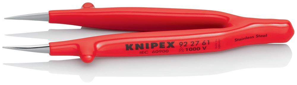 Präzisionspinzette Länge 130 mm gerade verchromt