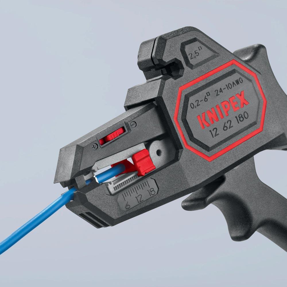 Automatikabisolierzange Länge 180 mm 0,2 - 6 (AWG 24 - 10) mm Automatikabisolierzange Länge 180 mm 0,2 - 6 (AWG 24 - 10) mm