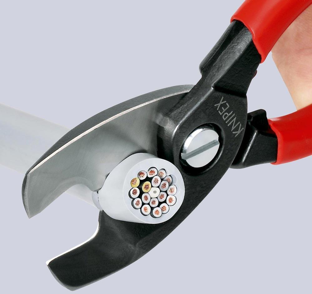 Kabelschere Länge 200 mm Kunststoffüberzug