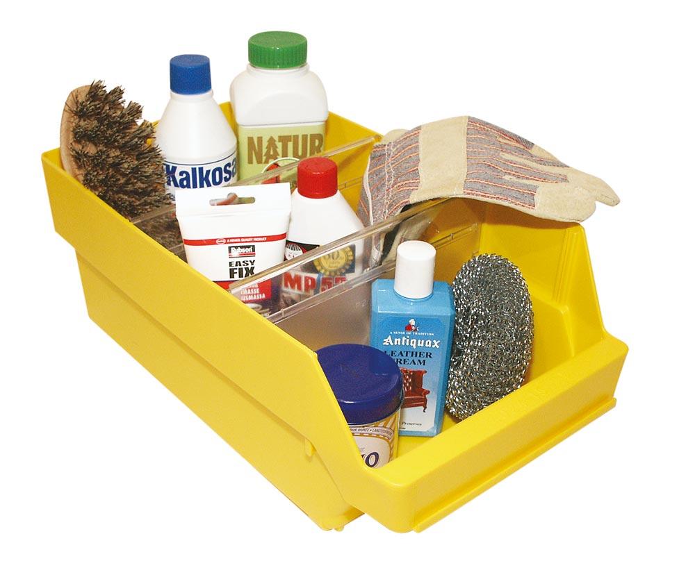 Regalkasten, PP, BxTxH 120x300x95 mm, Farbe blau, VE 30 Stück