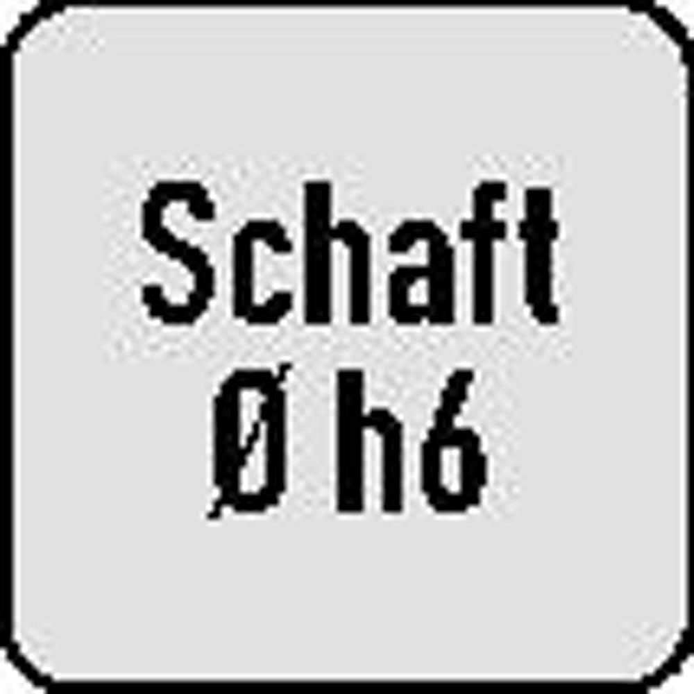 NC-Maschinenreibahle DIN 212-3 H7 Form B Nenn-Ø 15 mm HSS-Co