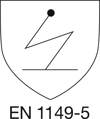 Einweg-Overall AlphaTec CFR, Farbe rot, Gr. M