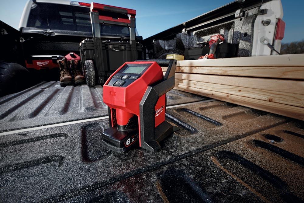 MILWAUKEE AKKU-Kompressor M12 BI 12 V 8 bar ohne Akku/Ladegerät
