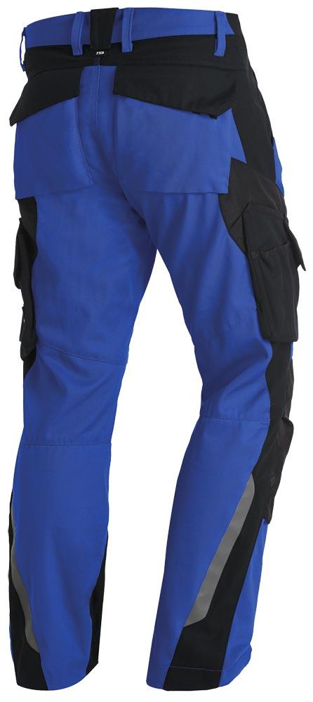 Arbeitshose FLORIAN, royalblau-schwarz Gr. 98 Arbeitshose FLORIAN, royalblau-schwarz Gr. 98