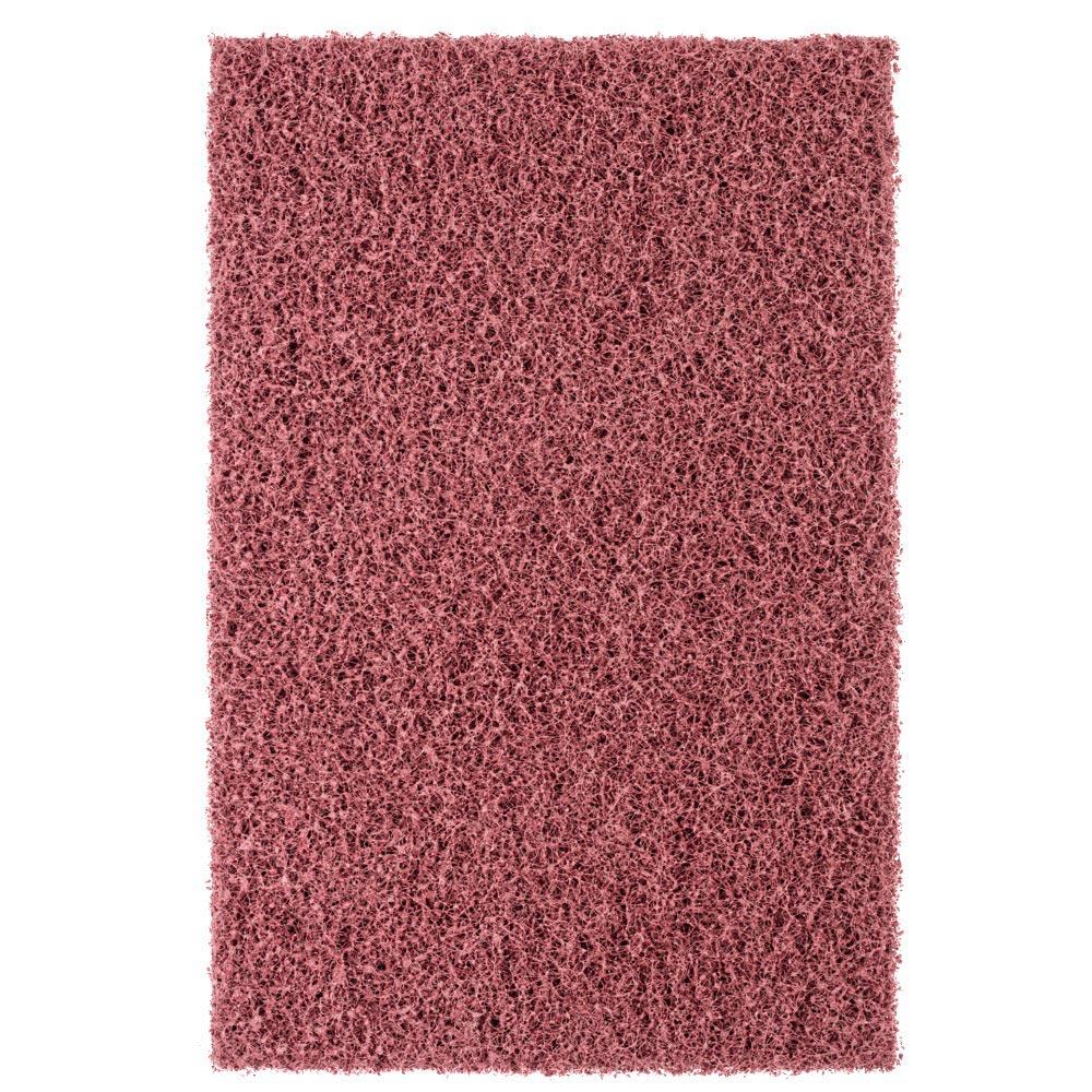 Handpad POLINOX L224xB154mm sehr grob 80 rotbraun