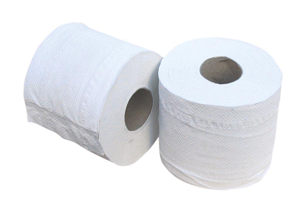 Toilettenpapier weiß, 3-lagigRolle 250 Blatt, VE 72 Rollen (9x8)