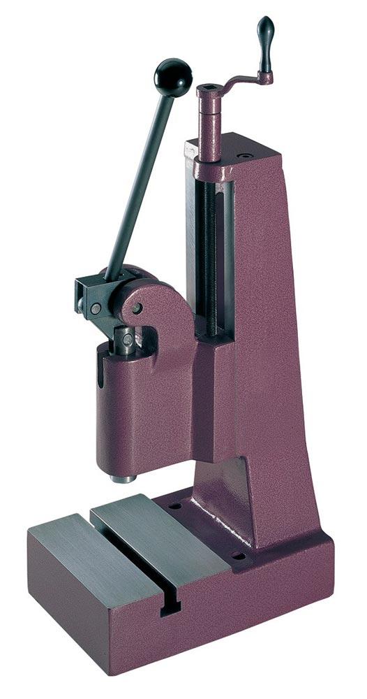 Kniehebelhandpresse HK 800 Druckkraft 8 kN Hub 40 mm Arbeitshöhe 50-200 mm