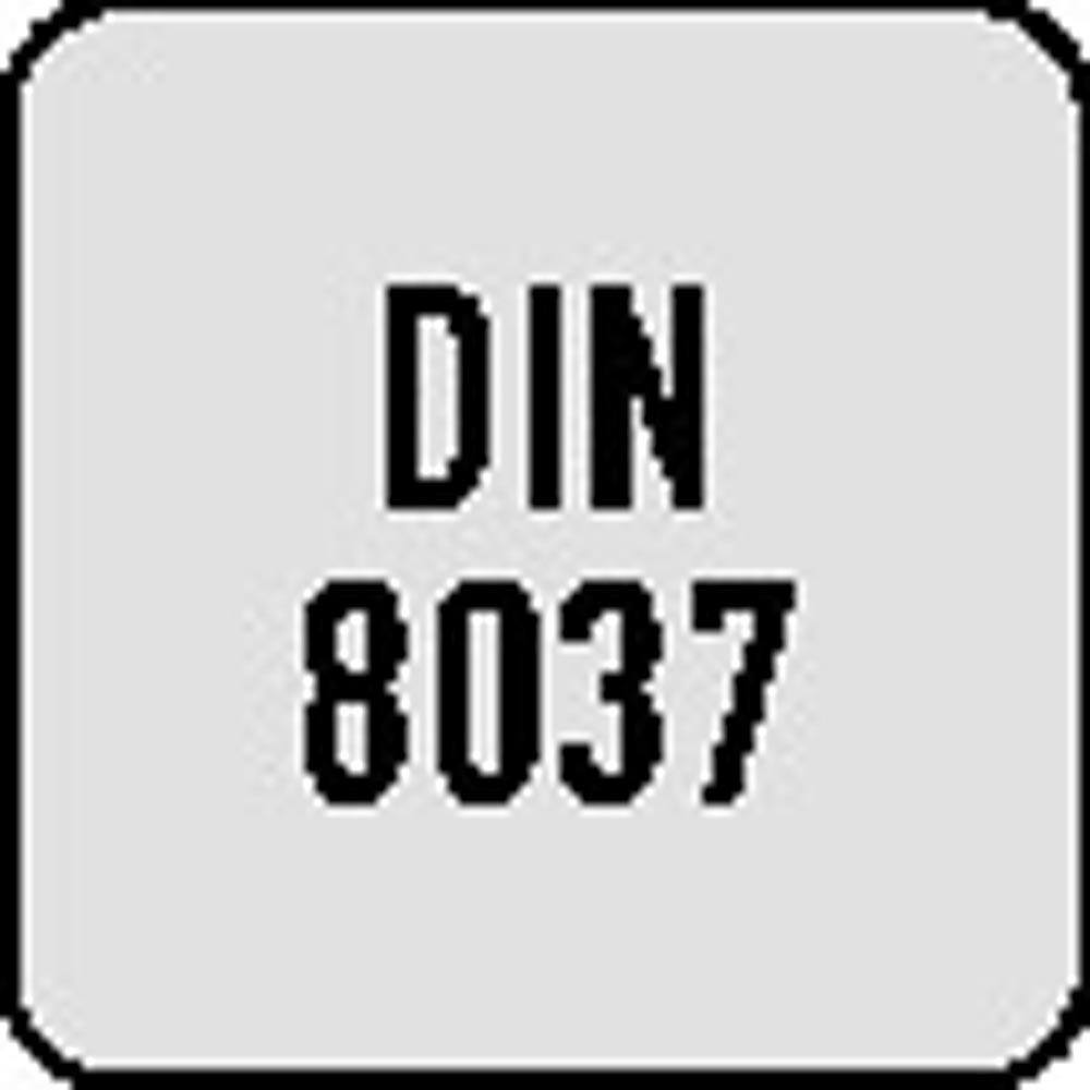 Spiralbohrer DIN 8037 Typ N Nenn-Ø 3,5 mm HM DIN 6535 HA