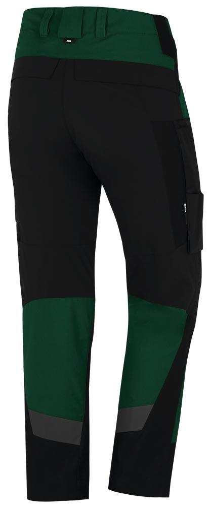 Arbeitshose elastisch MIO, grün-schwarz Gr. 60