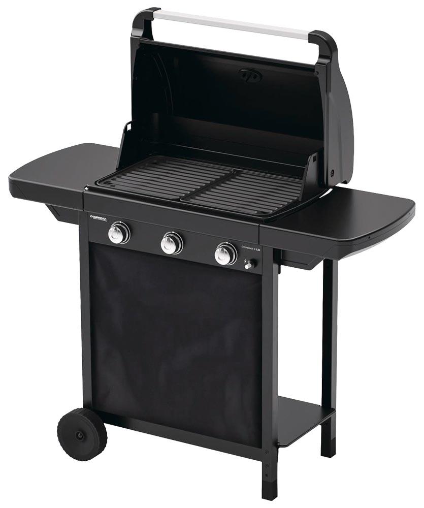 Gasgrill Compact 3 LD 3 Stahlrohrbrenner mit Piezozündung