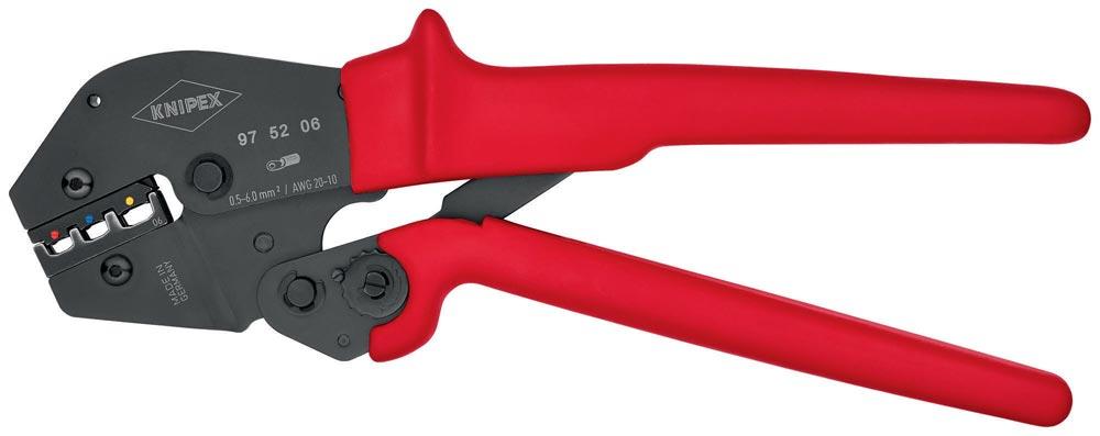 Crimpzange Länge 250 mm 0,5- 6 (AWG 20 - 10) mm 565 g