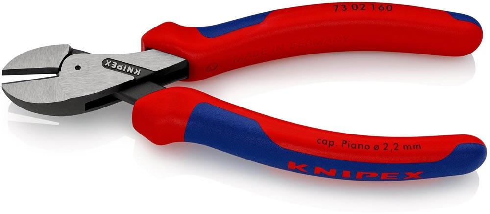 Kompaktseitenschneider X-Cut® Länge 160 mm Kopf poliert Mehrkomponenten-Hüllen