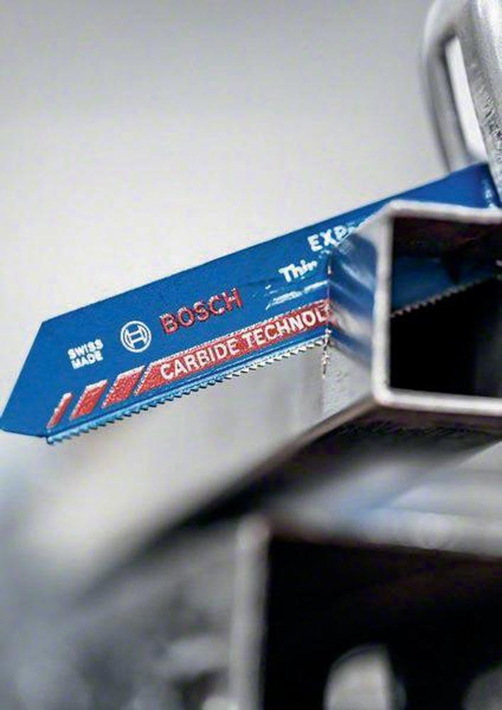 Säbelsägeblatt Expert Thin Tough Metal Länge 200 mm Breite 19 mm Zahnteilung TPI 18 1,4 mm S-Schaft 1 Stück / Karte