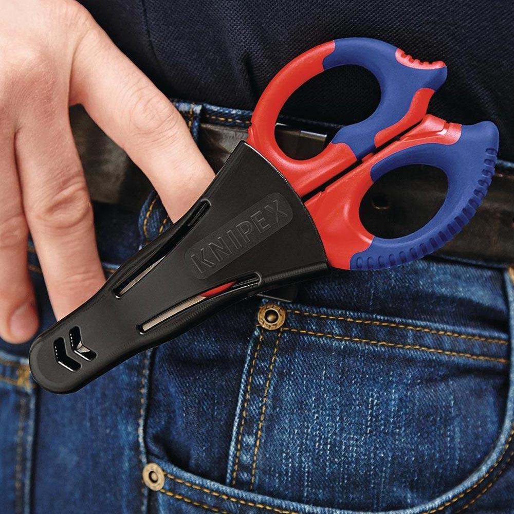 Elektriker-/Handwerkerschere Länge 155 mm 2-K.-Hüllen Elektriker-/Handwerkerschere Länge 155 mm 2-K.-Hüllen