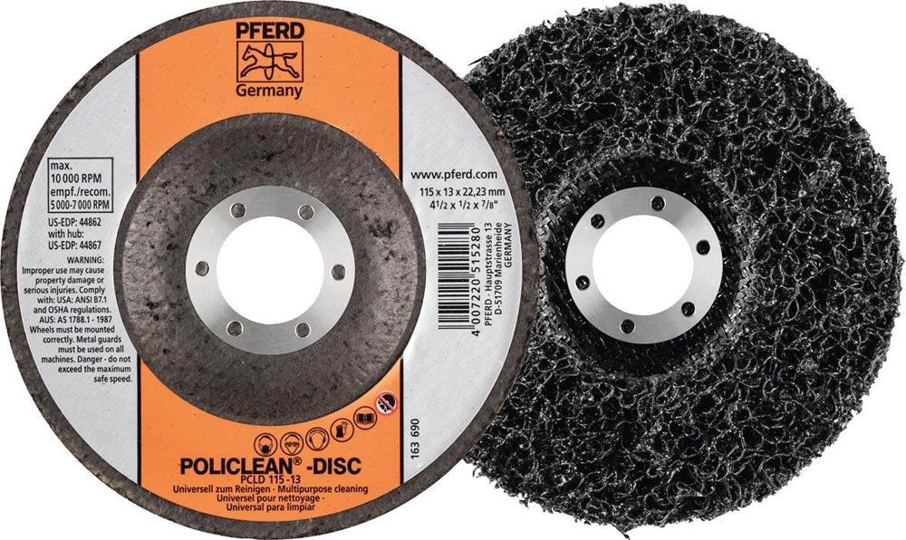 Grobreinigungsscheibe POLICLEAN Ø115x13mm Bohrung 22,23 mm