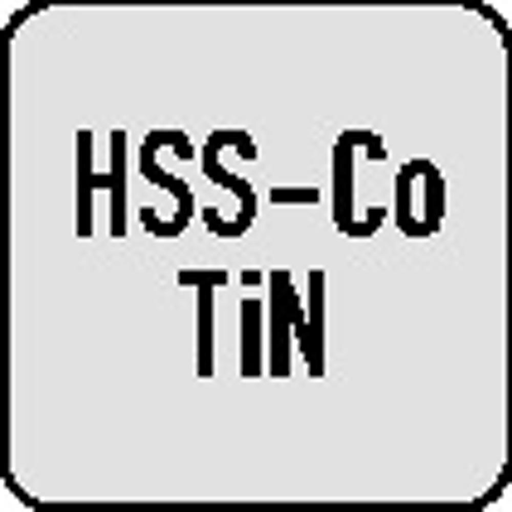 Gewindeformer DIN 2174 (DIN 371) M4 Form C HSS-Co TiN 6HX ohne Schmiernuten