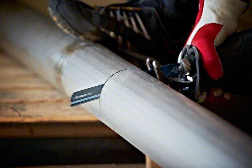 Säbelsägeblatt S 930 CF Länge 150 mm Breite 22 mm Zahnteilung TPI 8+10 2,5+3,2 mm 2 x 2 Geometrie 5er Pack Säbelsägeblatt S 930 CF Länge 150 mm Breite 22 mm Zahnteilung TPI 8+10 2,5+3,2 mm 2 x 2 Geometrie 5er Pack