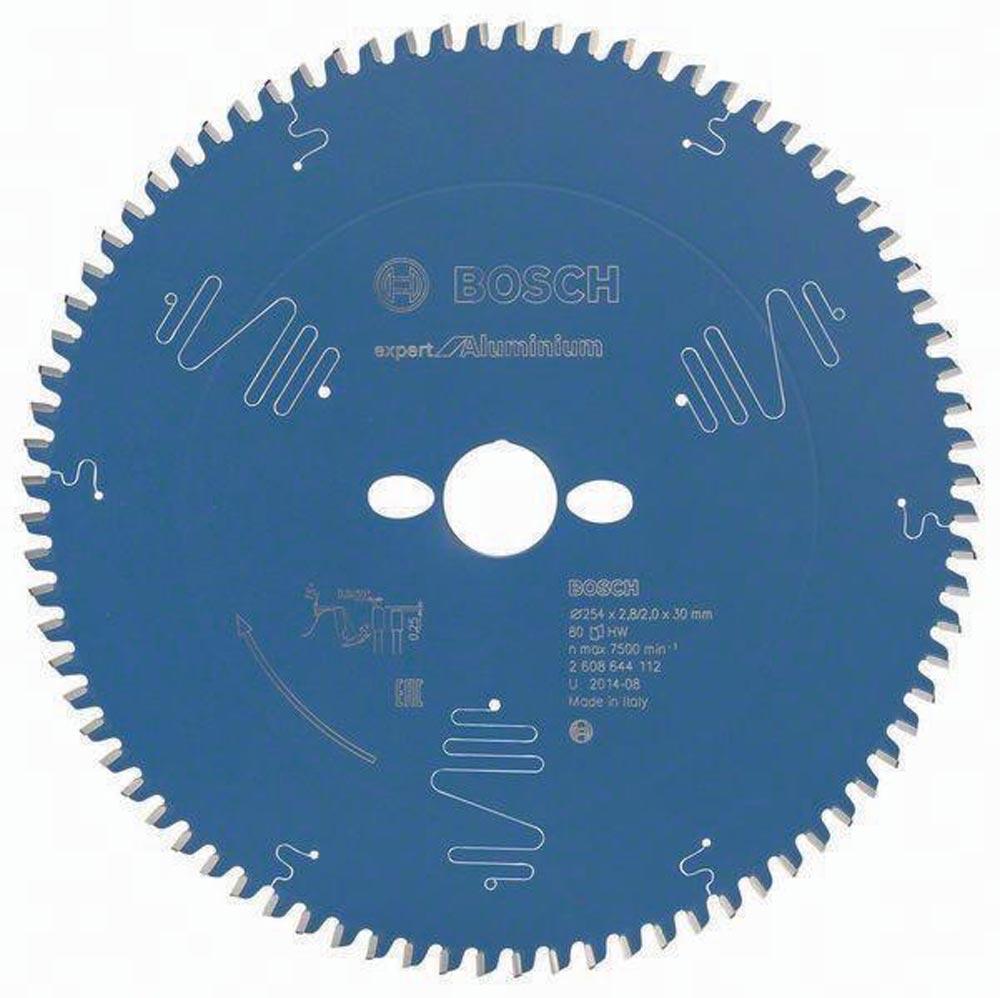 Kreissägeblatt Außen-Ø 254 mm Zähnezahl 80 HLTCG Schnittbreite 2,8 mm