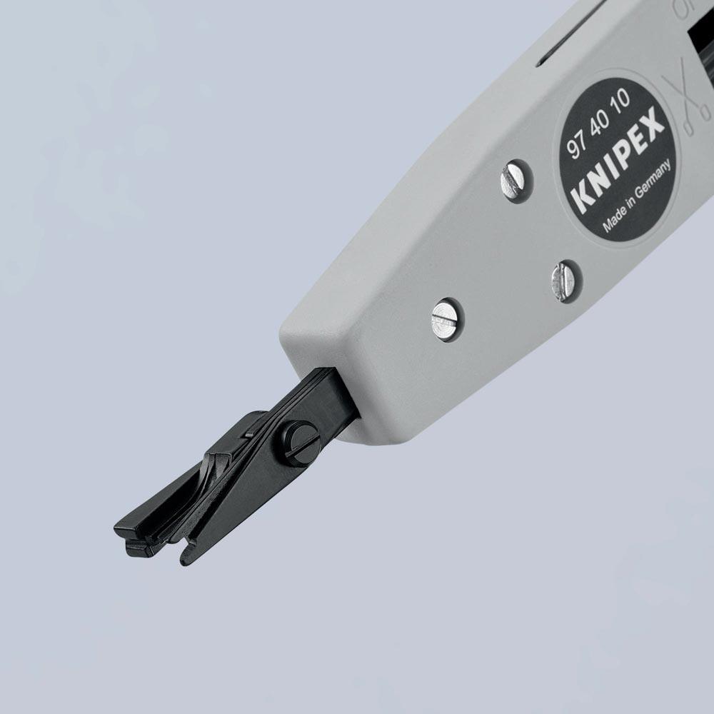 Anlegewerkzeug Länge 175 mm für LSA Plus und baugleich Ø 0,4 - 0,8 mm Anlegewerkzeug Länge 175 mm für LSA Plus und baugleich Ø 0,4 - 0,8 mm