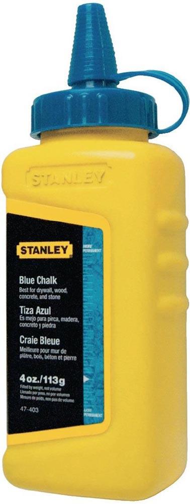 Schlagschnurkreide 1000 g blau Kunststoffflasche