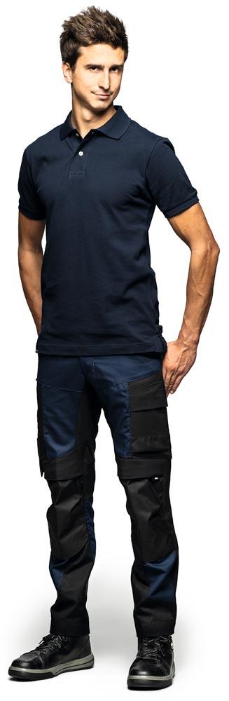 Polo-Shirt DANIEL, weiß Gr. 4XL