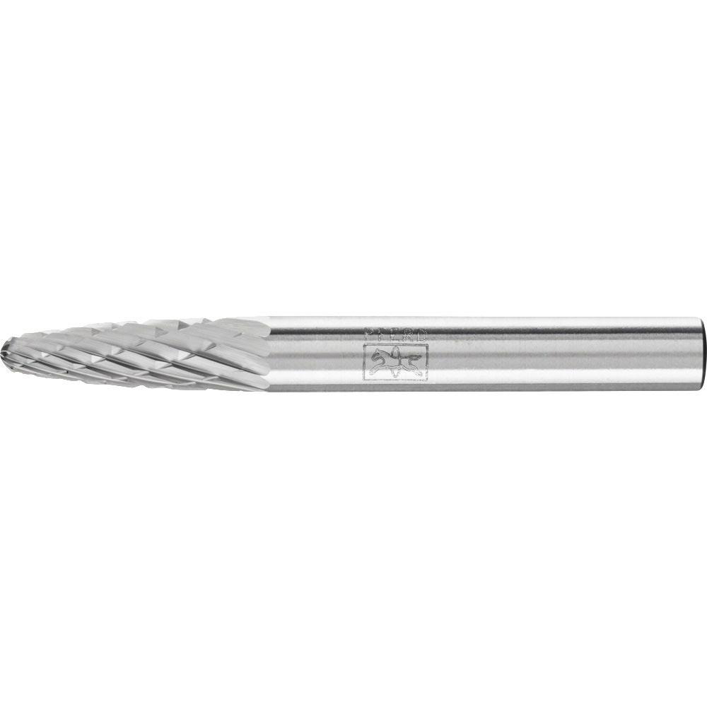 Frässtift RBF Ø 6 mm Kopflänge 18 mm Schaft-Ø 6 mm Hartmetall Verzahnung 3 PLUS