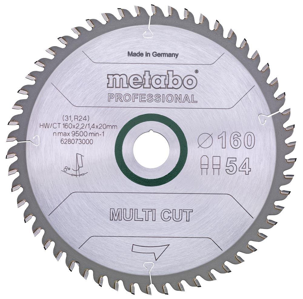 Sägeblatt multi cut - professional, 254x2,4/1,8x30, Z80 FZ/TZ, 5neg.