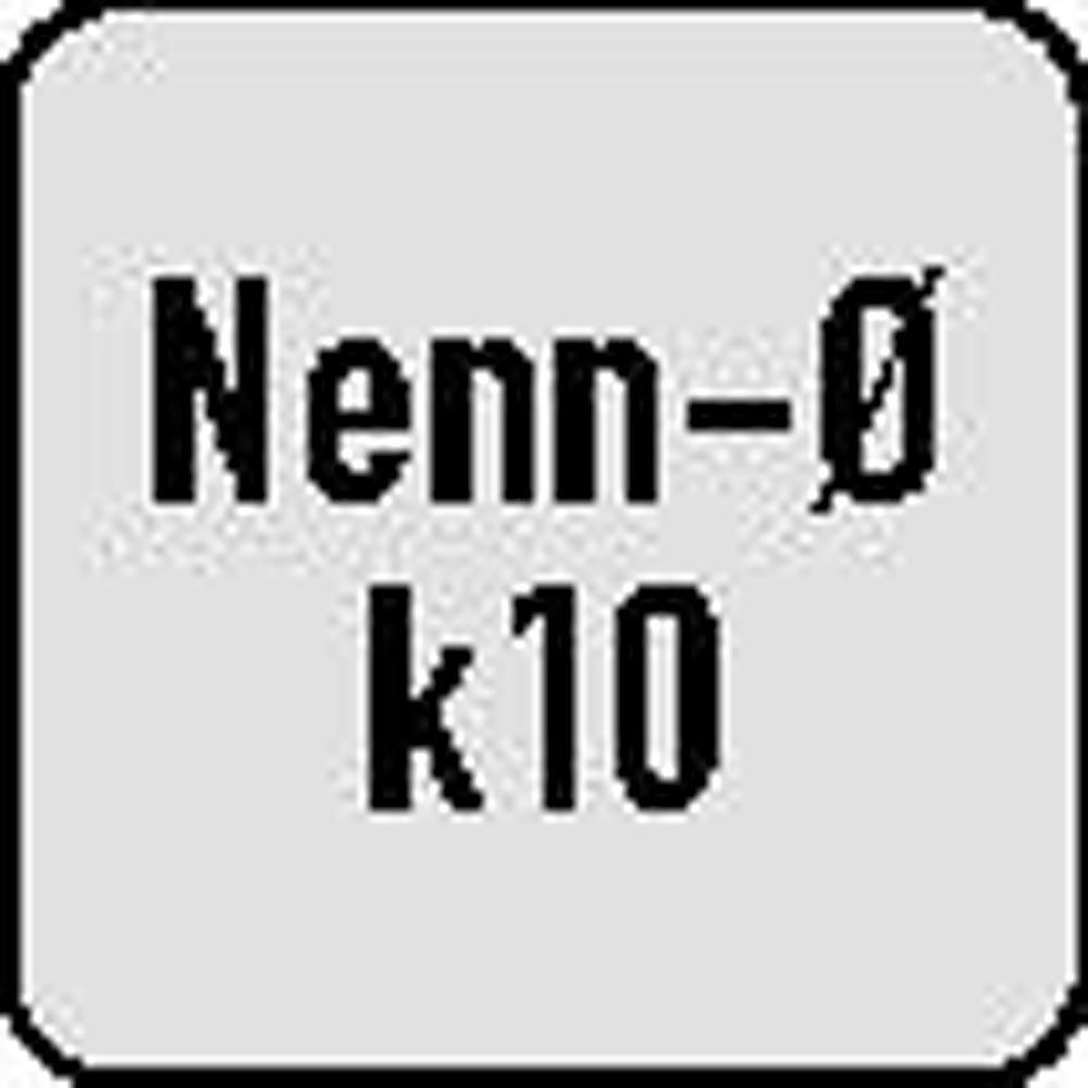 Walzenstirnfräser DIN 1880 Typ N Nenn-Ø 50 mm HSS-Co5 TiCN Schneidenanzahl 8