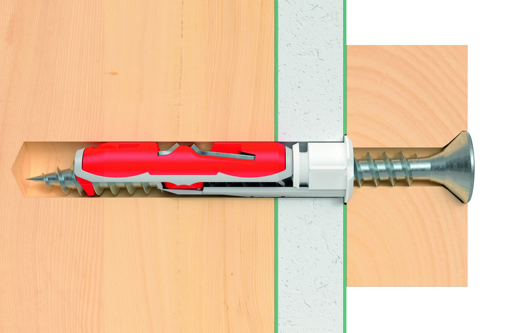 FISCHER Nylon-Kippdübel DUOTEC 12 VPE=10Stk