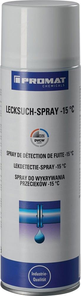 Lecksuchspray -15 C farblos DVGW 400 ml Spraydose