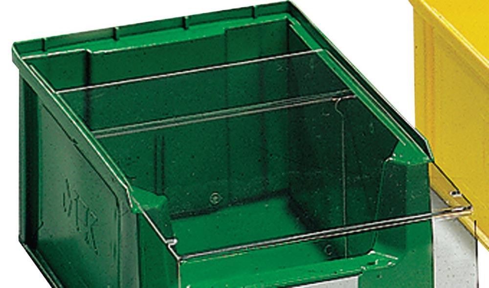 Querteiler für Sichtlagerkasten MK3Z PS glasklar 10St./Btl.