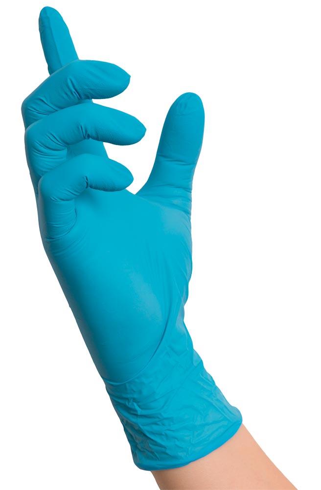 Nitril-Einmalhandschuhe, blau, Gr. L, Box a 100 St.