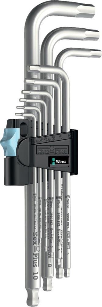 Winkelschraubendrehersatz 3950 PKL/9 9-teilig Kunststoffhalter SW 1,5 - 10 mm lang Edelstahl
