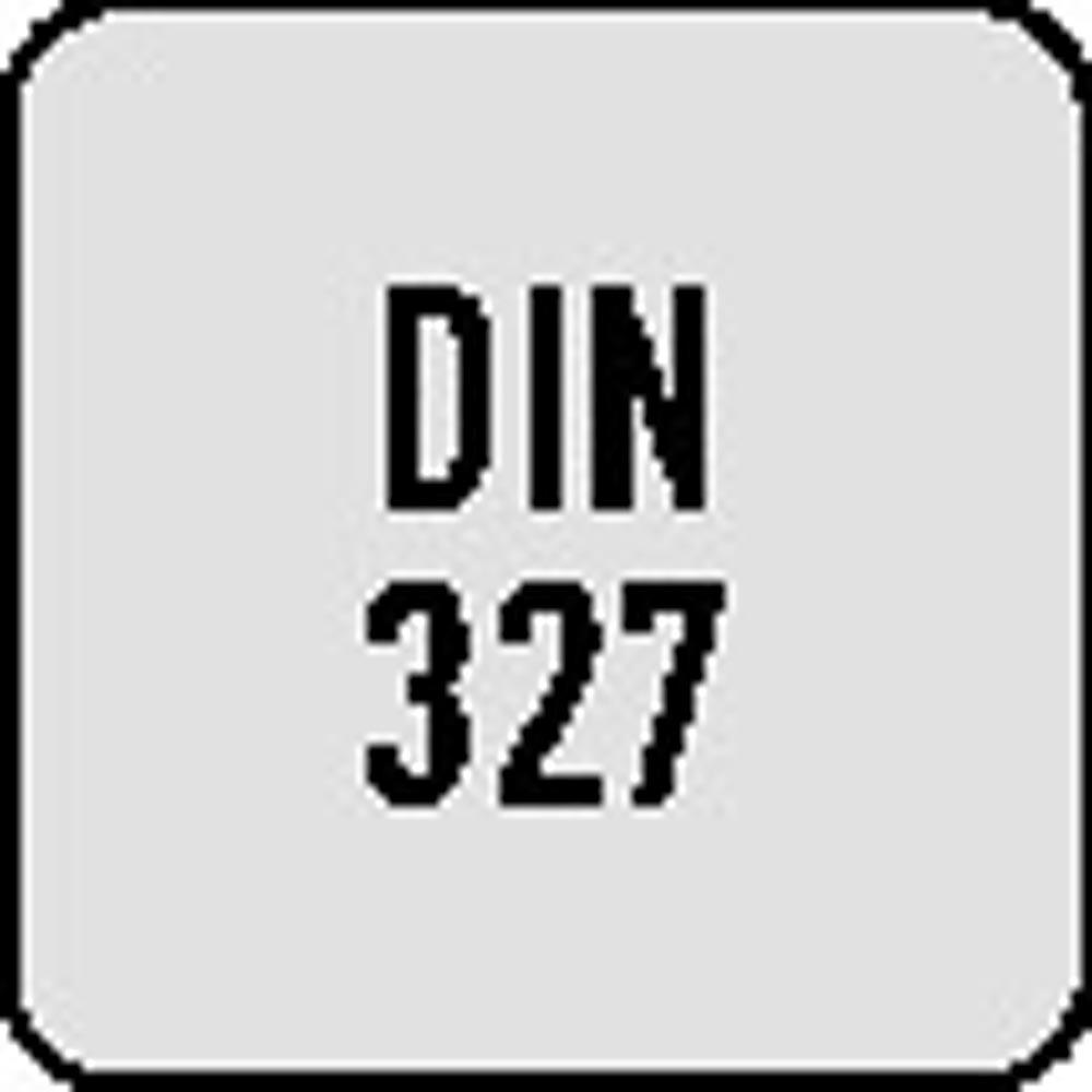 Bohrnutenfräser DIN 327 Typ N Nenn-Ø 8 mm HSS-Co8 TiCN DIN 1835 B Schneidenanzahl 3 kurz