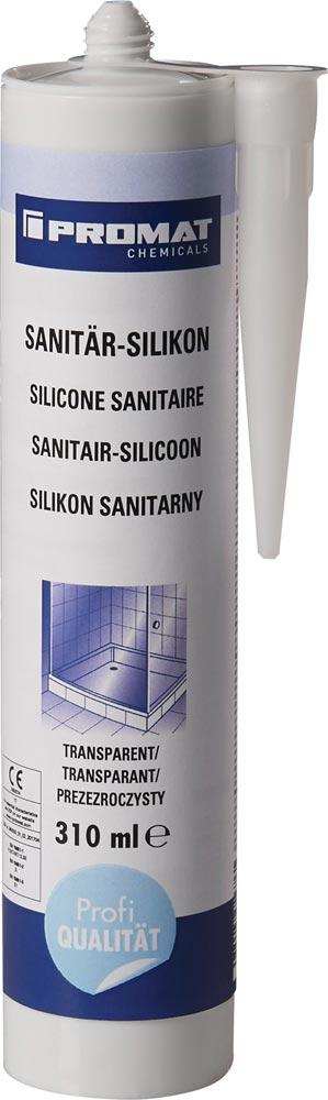 Sanitärsilikon transparent 310 ml Kartusche