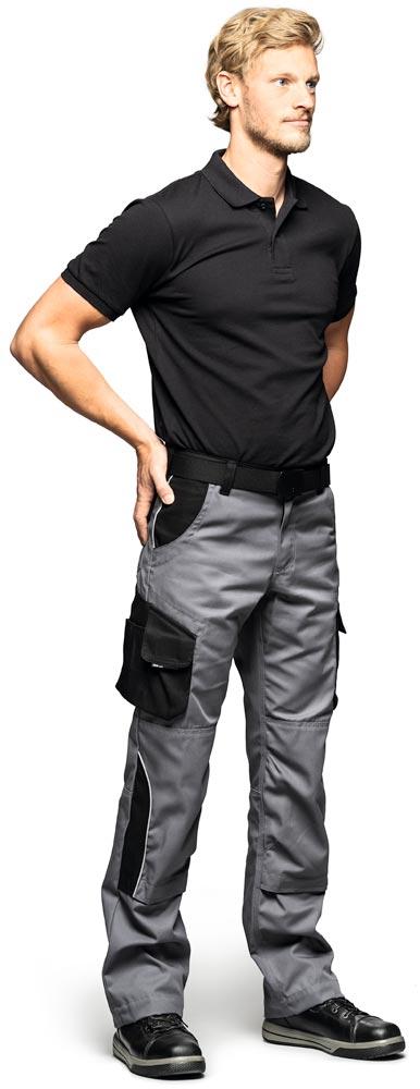 Polo-Shirt DANIEL, schwarz Gr. 5XL