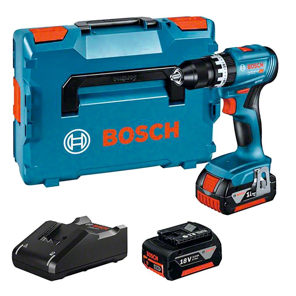 BOSCH Akku-Schlagbohrschrauber GSB 18V-45 (2x3,0Ah L-BOXX)