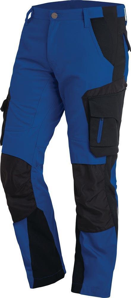 Arbeitshose FLORIAN, royalblau-schwarz Gr. 98 Arbeitshose FLORIAN, royalblau-schwarz Gr. 98