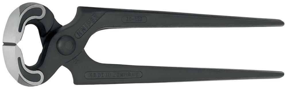 Kneifzange Gesamtlänge 225 mm Zange schwarz atramentiert