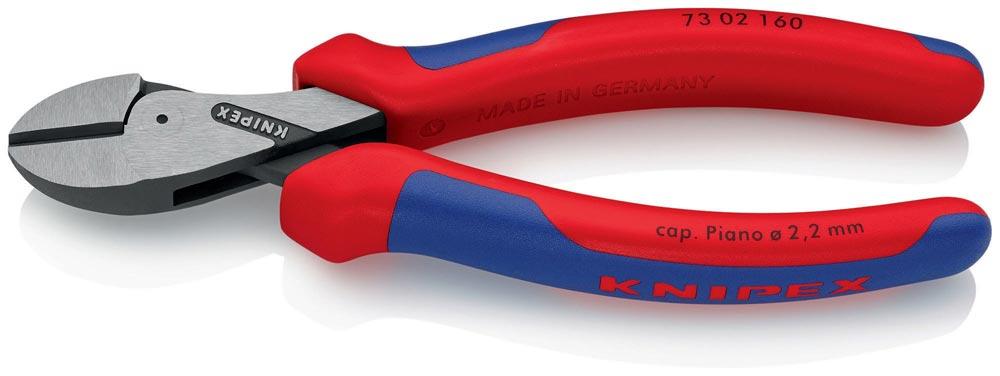 Kompaktseitenschneider X-Cut® Länge 160 mm Kopf poliert Mehrkomponenten-Hüllen