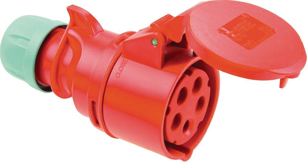 CEE Kupplung 16 A 400 V 6 h IP44
