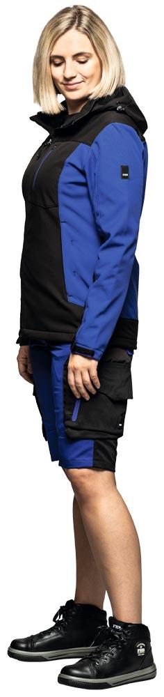 Damen-Softshell-Jacke JULIA, grün-schwarz Gr. S