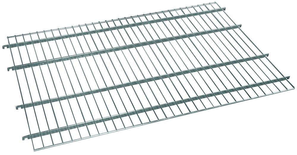 Drahtgitter-Etagenboden, verzinkt, mit 20-mm-Aufkantung, für Stahl-Rollboxen