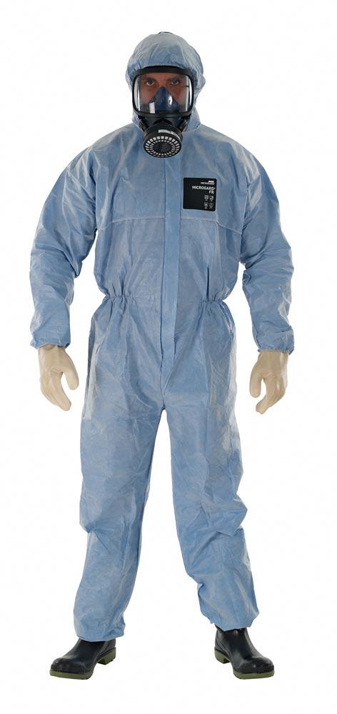 Einweg-Overall AlphaTec FR, Farbe hellblau, Gr. 3XL